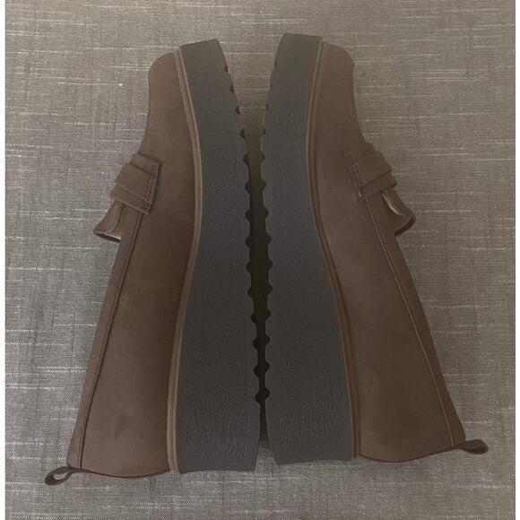 New SOUL Naturalizer Joyla Size 7.5 Brown Suede Leather Loafers - Picture 5 of 12